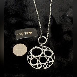 Cookie Lee long crystal necklace